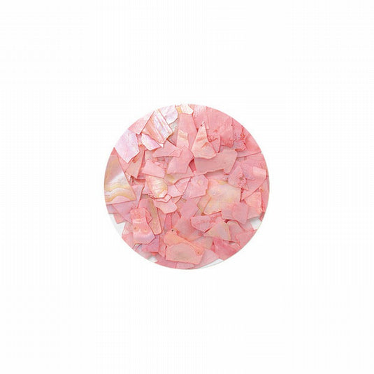 Crushed Shell Quartz Pink 1g