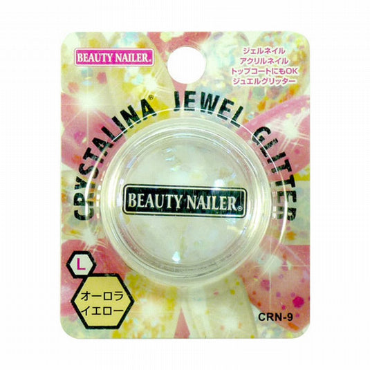 Crystalina Jewel Glitter (Hexagon) Aurora Yellow CRN-9 L (2g)