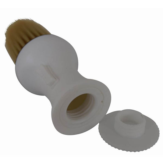 Powder brush (powder in hair removal brush)