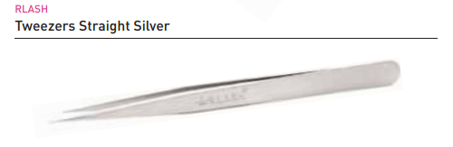 Tweezers THE STRAIGHT SILVER