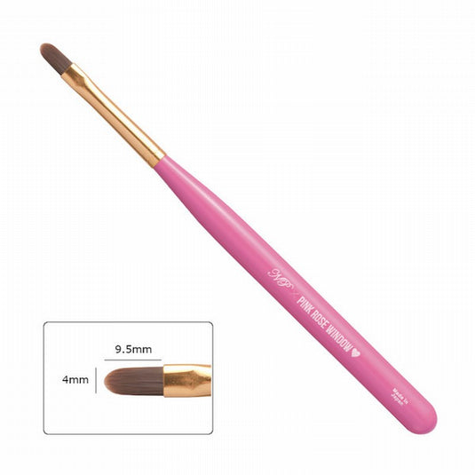 NP x Pink rose Window Gel Brush Long Oval