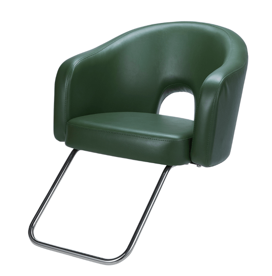 [Cafe Lounge] Styling Chair Top (HD-6273) - Dark Green