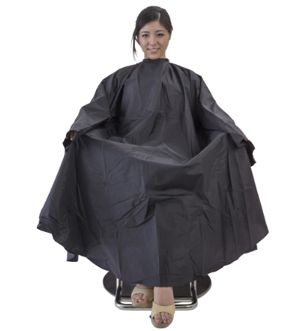 Hair Coloring Cape Big with Sleeve [Waterproof & Antistatic]