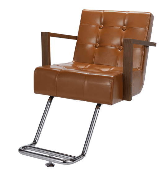 [Vintage] Styling Chair Albero (Top) (HD-A-022) - Camel Brown