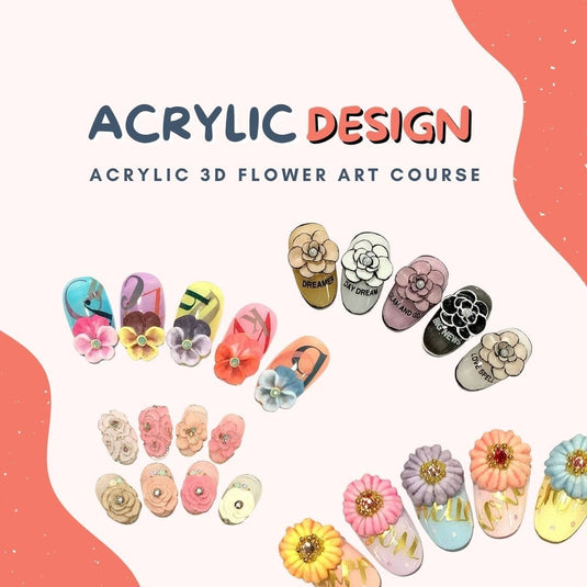 Acrylic 3D Flower Art Course