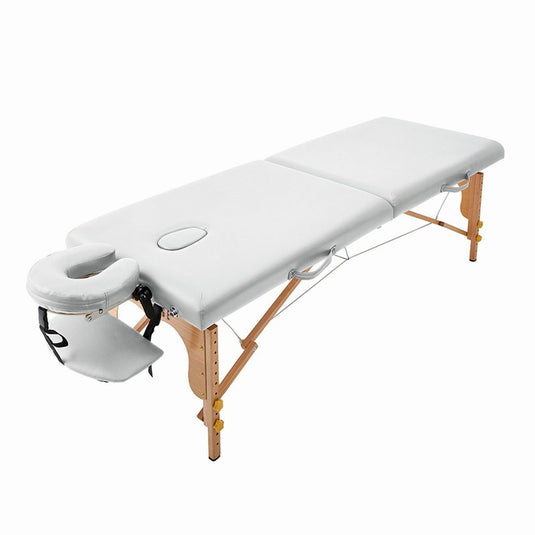 Lightweight Wooden Folding Bed EB-03DX White