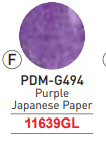 Muse Colour Gel F PDM-G494 Purple Japanese Paper 3g