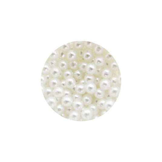 Nail Garden Spherical Pearl Stone 2mm Off-White (200pcs)