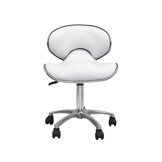 Relax Shell Stool II (Cleaning Wheels Type) White