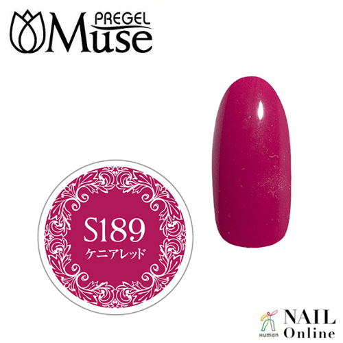 Muse Colour Gel S PGM-S189 Kenyan Red 4g