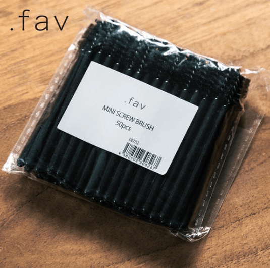 [.fav] Screw Brush Mini (50 pieces)