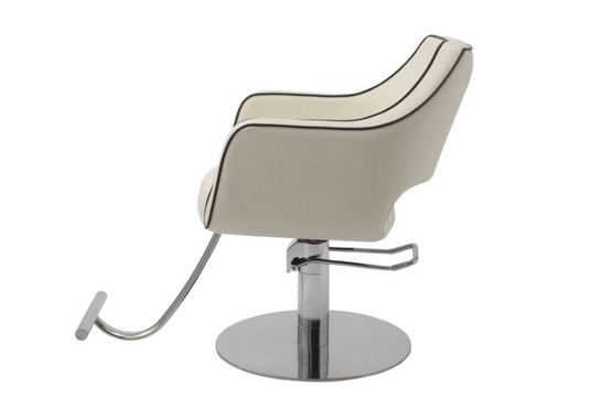 [Cafe Lounge] Styling Chair (HD-026) (Top) - Ivory x Dark Brown