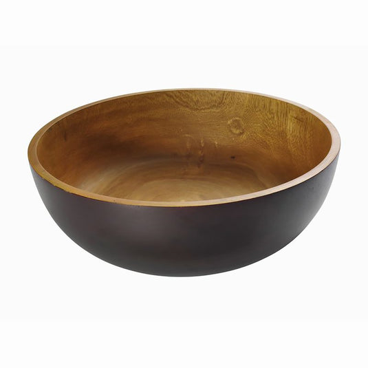 Mango Wood Foot Spa Bowl Outer Coating