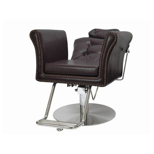 [Premium] Manual Shampoo Chair Belta-S (HD-B-020A) (Top) - Classic Brown