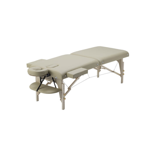 Luxury Wooden Folding Bed 006DX (Beige)