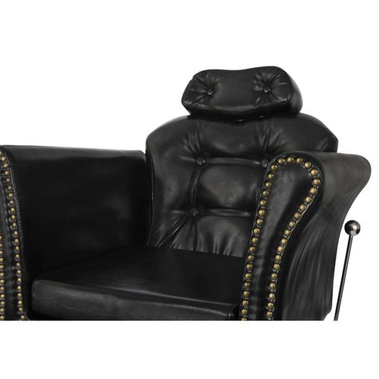 [Premium] Manual Shampoo Chair Belta-S (HD-B-020A) (Top) - Vintage Black