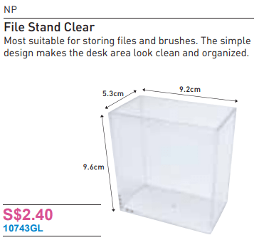 File Stand Clear