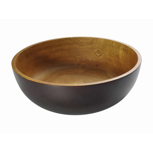 Mango Wood Foot Spa Bowl Outer Coating