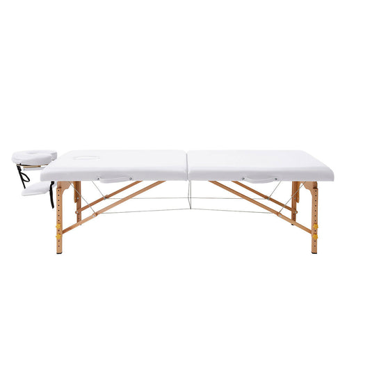 Lightweight Wooden Folding Bed EB-03DX White