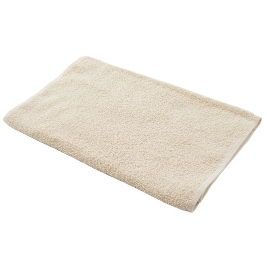 Luxury Pile Fabric Bath Towel (L) 90 x 150cm Beige