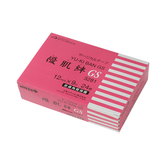 [YUKIBAN] Non-Woven Medical Surgical Tape (White) 24 Pieces (612-200536)