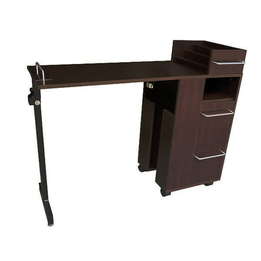 Function Type Folding Nail Table C-2726 Dark Brown