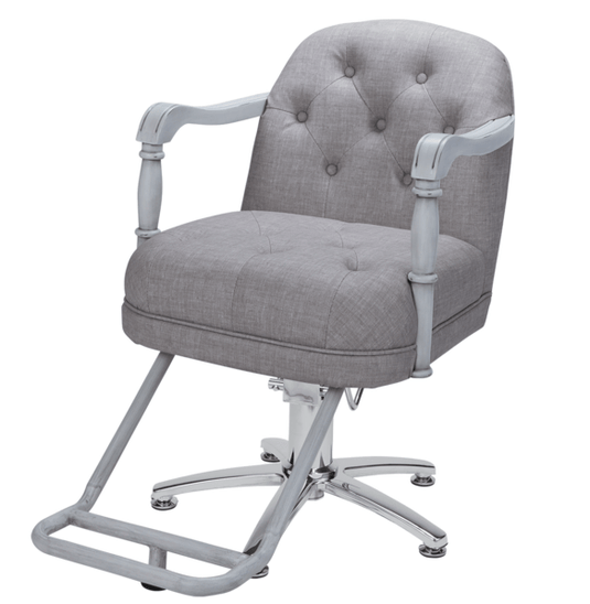 [Shabby Chic] Styling Chair Chalon (Top) - Ash Gray