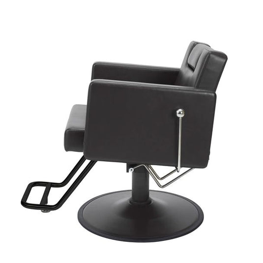 Manual Shampoo Chair HD-059S (HD-B-059) (Top) - Dark Brown