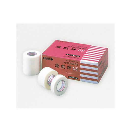 [YUKIBAN] Non-Woven Medical Surgical Tape GS (White) 1 Piece