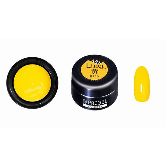 PREGEL Liner Series (Specialized for Art) M CEL20 Liner Yellow 3g/4g