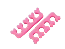 Toe Separator Pink Heart (10pcs)