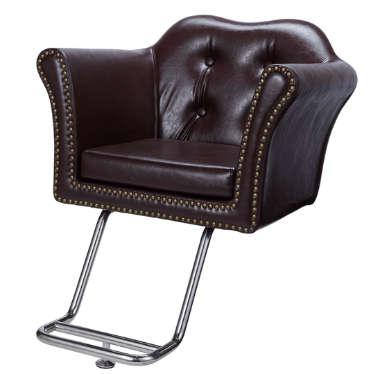 [Luxury] Belta Styling Chair (Top) (HD-A-020) - Classic Brown