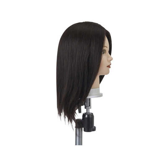 Hairdressing Mannequin Practice Head BG121 (Voluminous100% premium quality human hair)