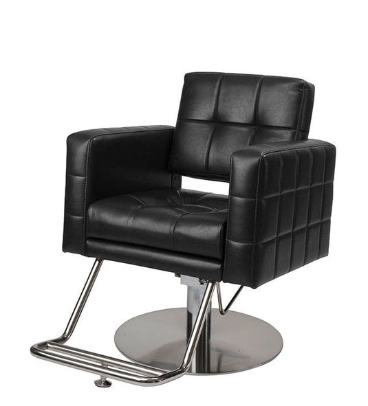 [Luxury] Styling Chair Cube II (HD-A-060D) (Top) - Vintage Black