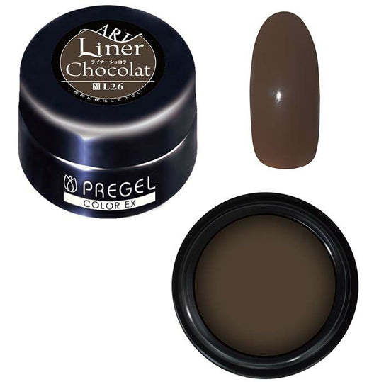 [PG-CEL26] Pregel Color EX Liner Chocolat 3g