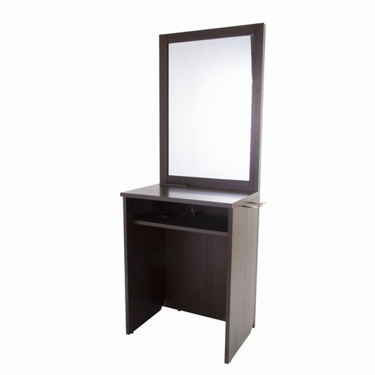 Board Dresser TH with Electrical Outlet Dark Brown