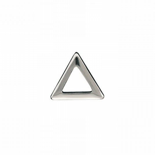 Clou Stone Edge Triangle 2mm Silver (50pcs)