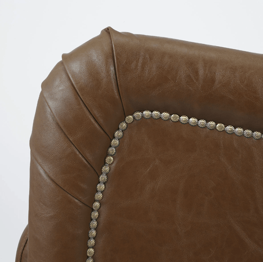 [Cafe Lounge] Styling Chair Breeze (Top) - Camel Brown