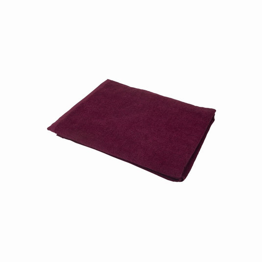 Luxury Pile Fabric Bath Towel (L) 90 x 150cm Wine Red