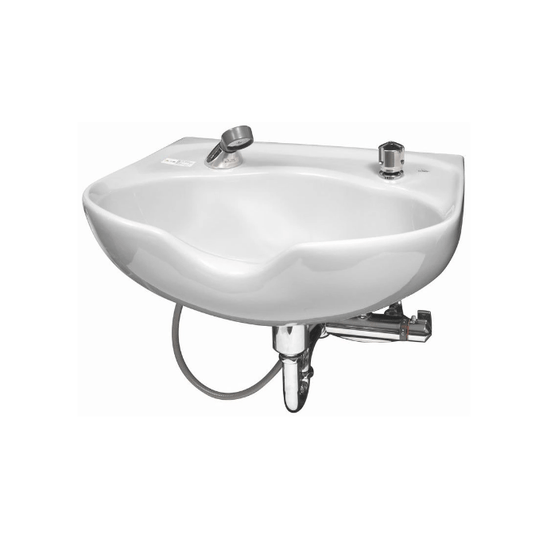 Shampoo ball S305 (set with thermo fittings) - Wall drainage (BO-0336N) - White (BS-1804N)