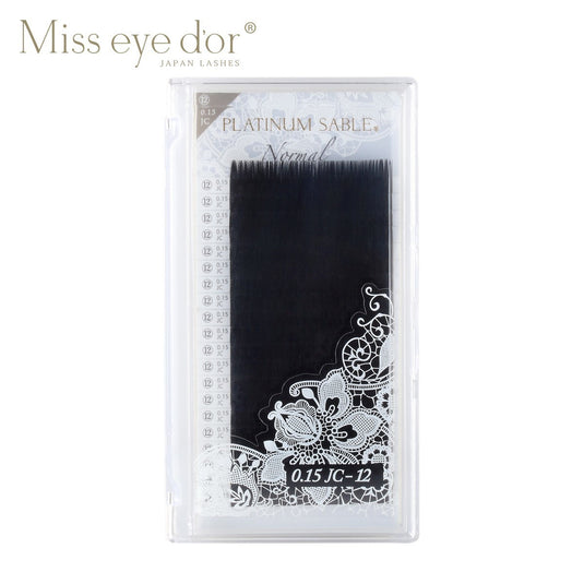 Flat Matte Lash CC Curl [ Thickness 0.12 ] [ Length 14mm ] 12CC14