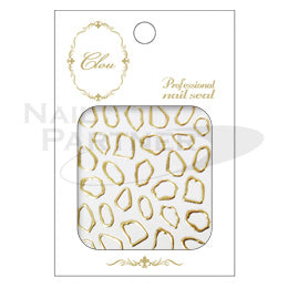 Clou Nail Sticker 3D My Gemstone #174 Gold