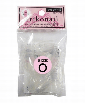 Eriko Nail Professional Clear Tips Set (50 pcs)