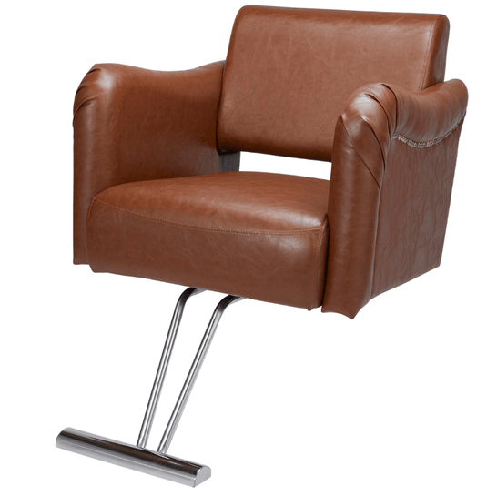 [Cafe Lounge] Styling Chair Breeze (Top) - Camel Brown