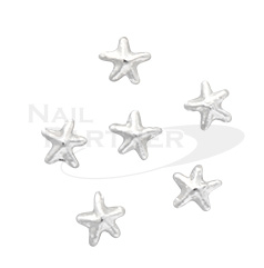 Clou Starfish 7x8mm Silver (10pcs)