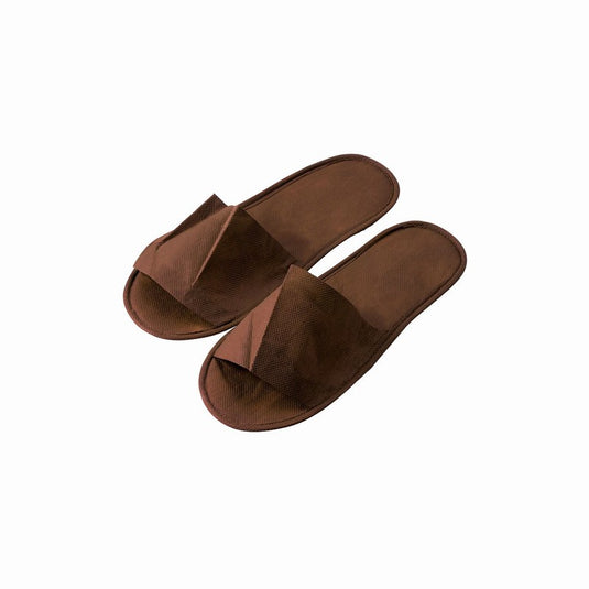 Disposable Paper Slippers SP Dark Brown 30 pairs