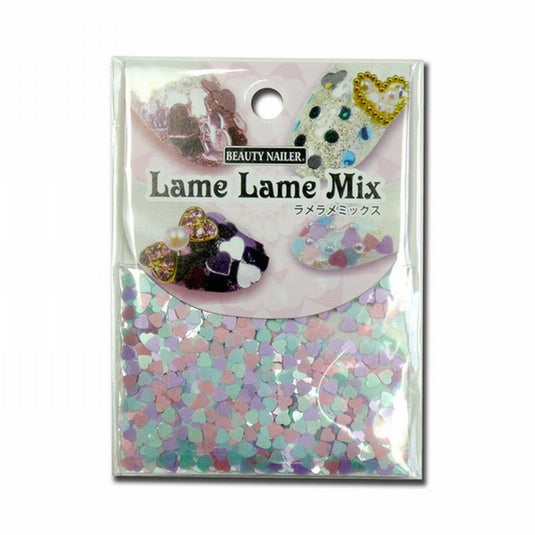 LamÃ© LamÃ© Mix (Heart) Pastel LLM-1 3mm (1g)