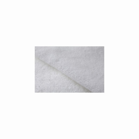 Hand Towel (Shirring Fabric) 25 x 25cm (12pcs) White