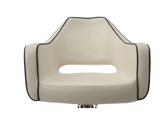 [Cafe Lounge] Styling Chair (HD-026) (Top) - Ivory x Dark Brown