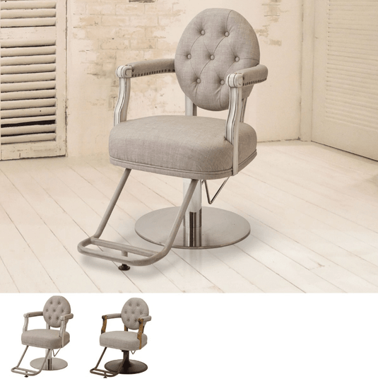 [Shabby Chic] Styling Chair Noe (Top) - Antique White